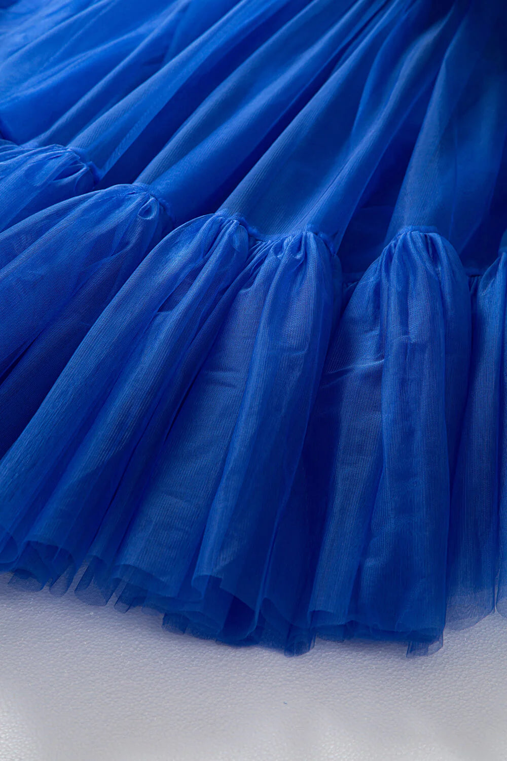 Vestido de cóctel de tul con un solo hombro y corte A para fiesta